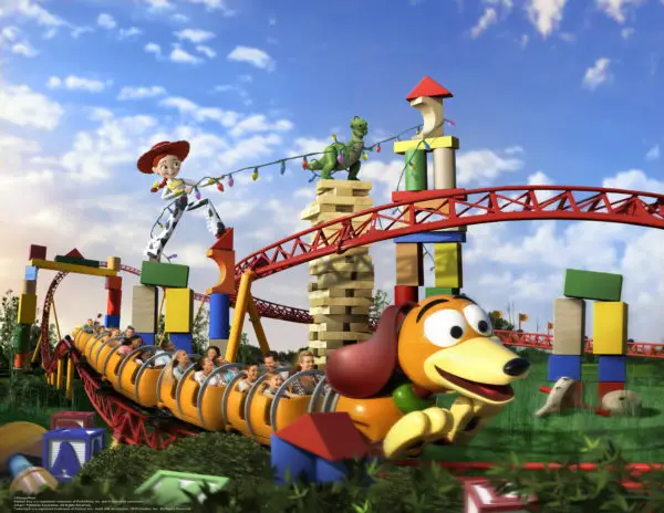 Slinky Dog Dash Concept Art