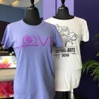 New Custom Screen Printed T-Shirts being offered for Epcot Festival of the Arts
