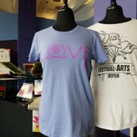 New Custom Screen Printed T-Shirts being offered for Epcot Festival of the Arts