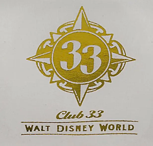 Find Out the Names of the Four Club 33 Locations at Walt Disney World