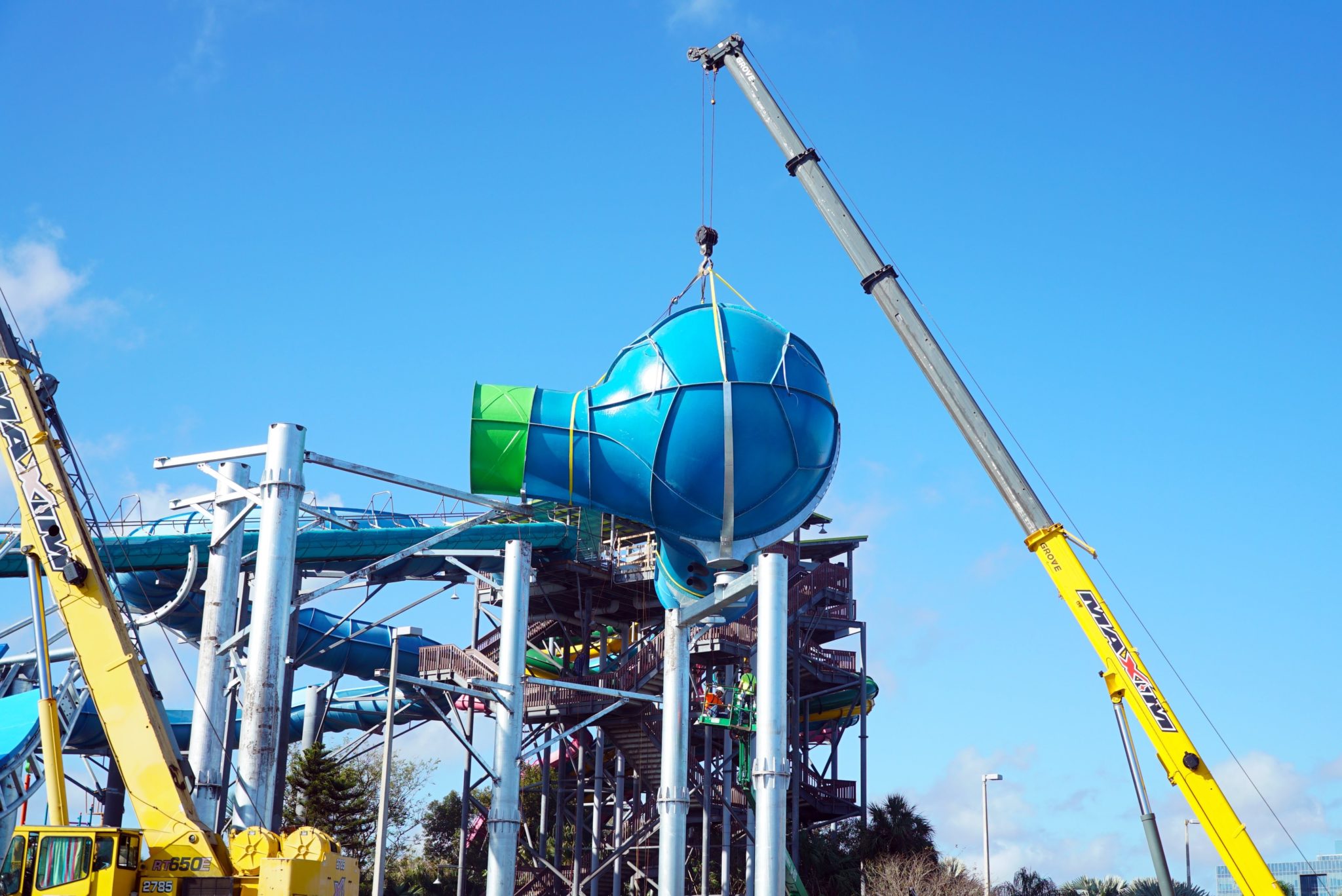 Aquatica’s Ray Rush Reaches New Heights Ahead of Spring Debut
