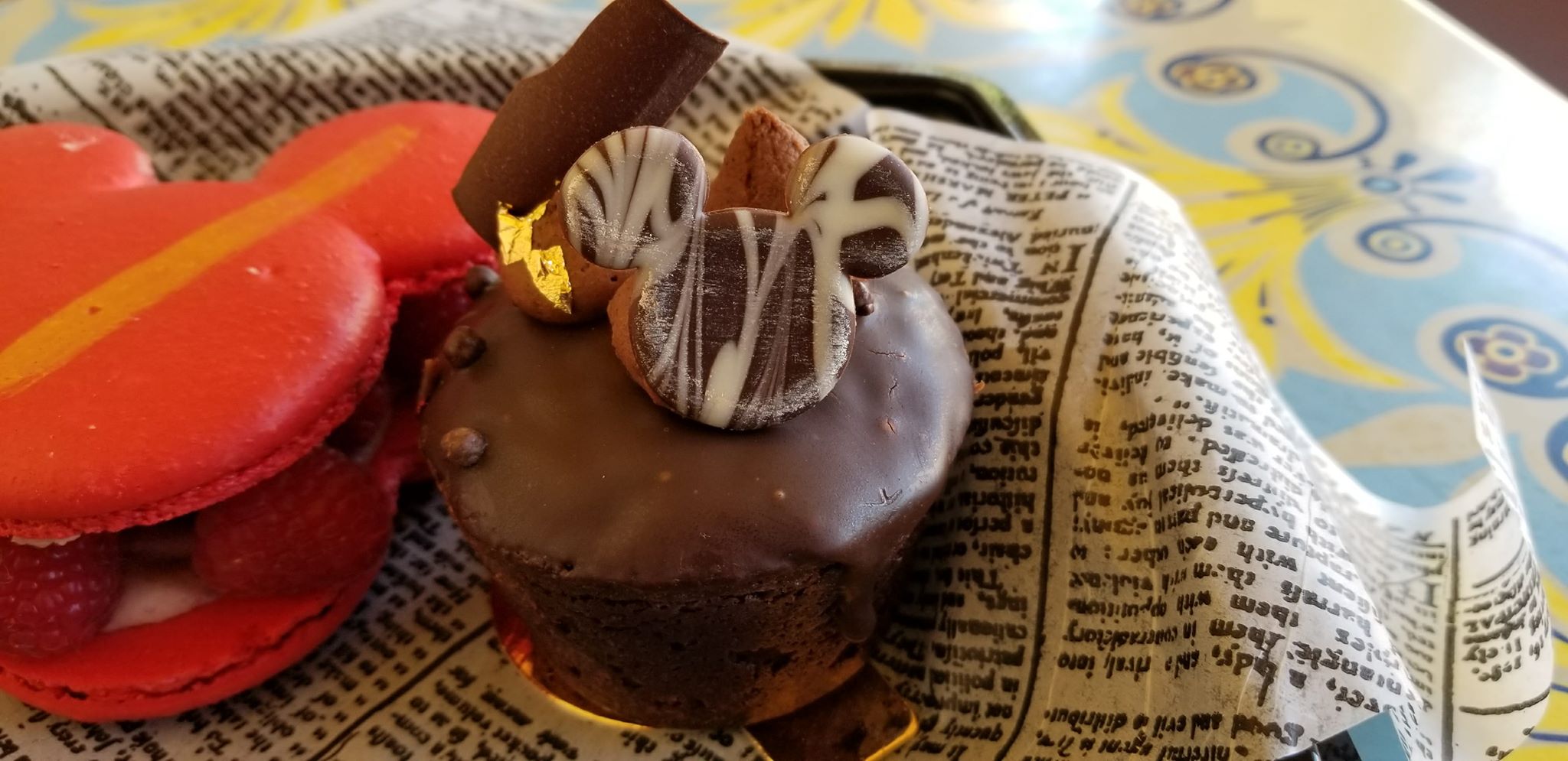 Chocolate Mousse Mickey Brownie at Jolly Holly Bakery Cafe