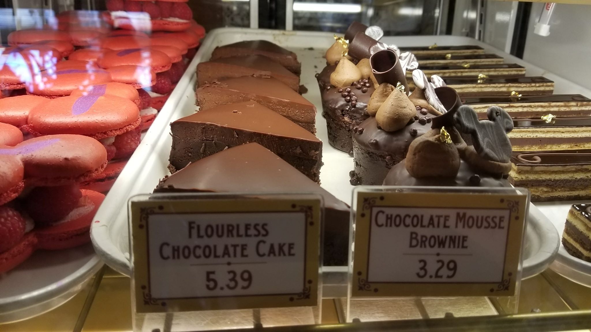 Chocolate Mousse Mickey Brownie at Jolly Holly Bakery Cafe