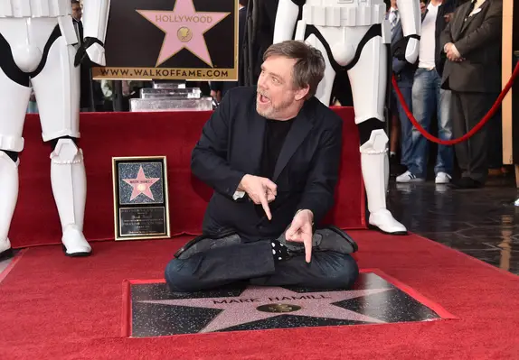 Mark Hamill Gets Star On Hollywood Walk of Fame