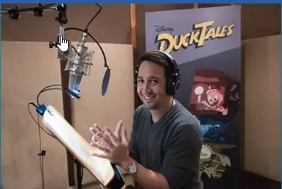 Lin-Manuel Miranda Makes His ‘DuckTales’ Debut Next Month!