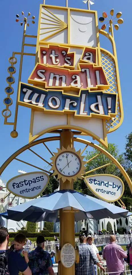 New Fastpass Line For "it's a small world"