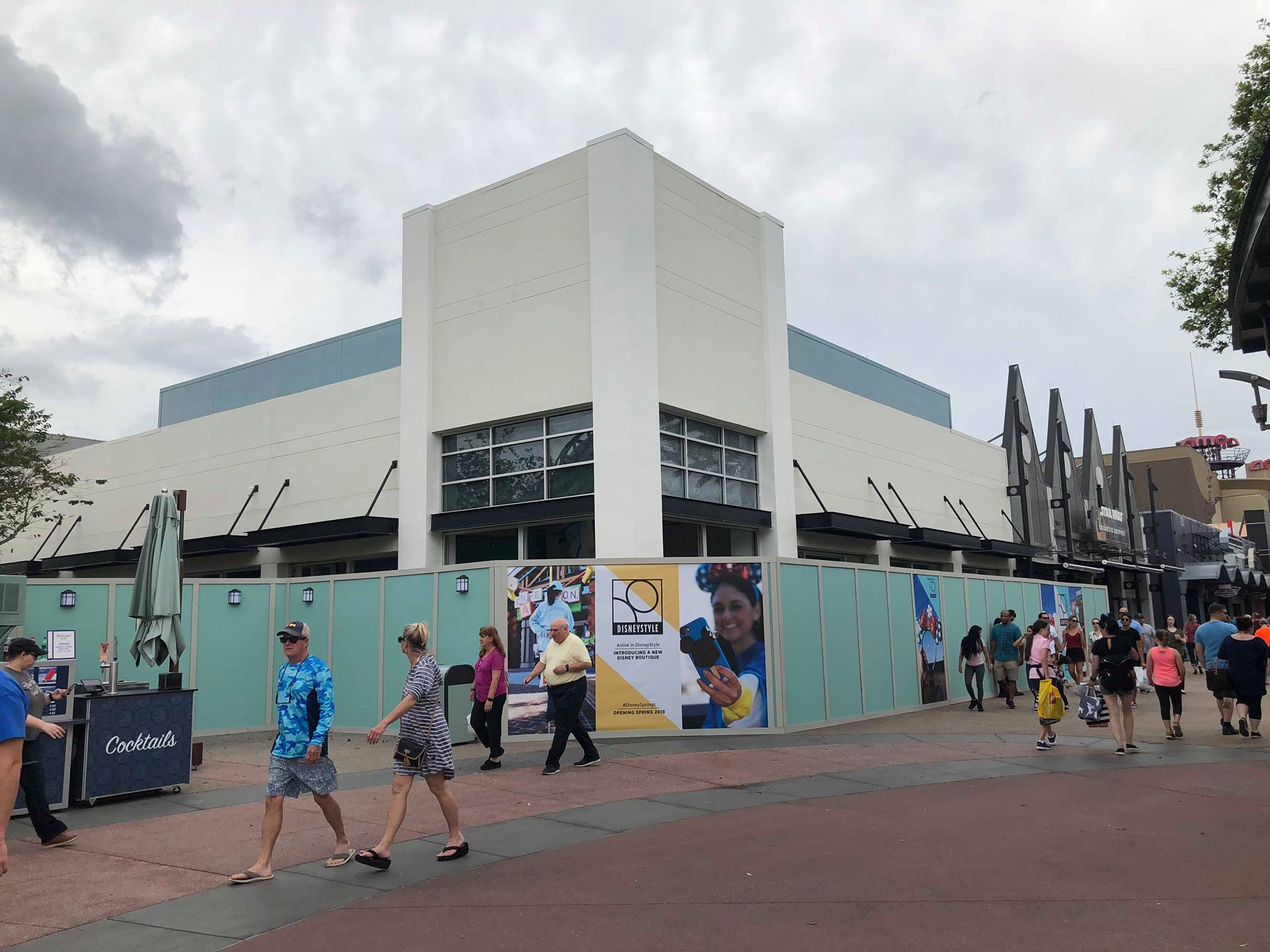 Construction Update on DisneyStyle at Disney Springs