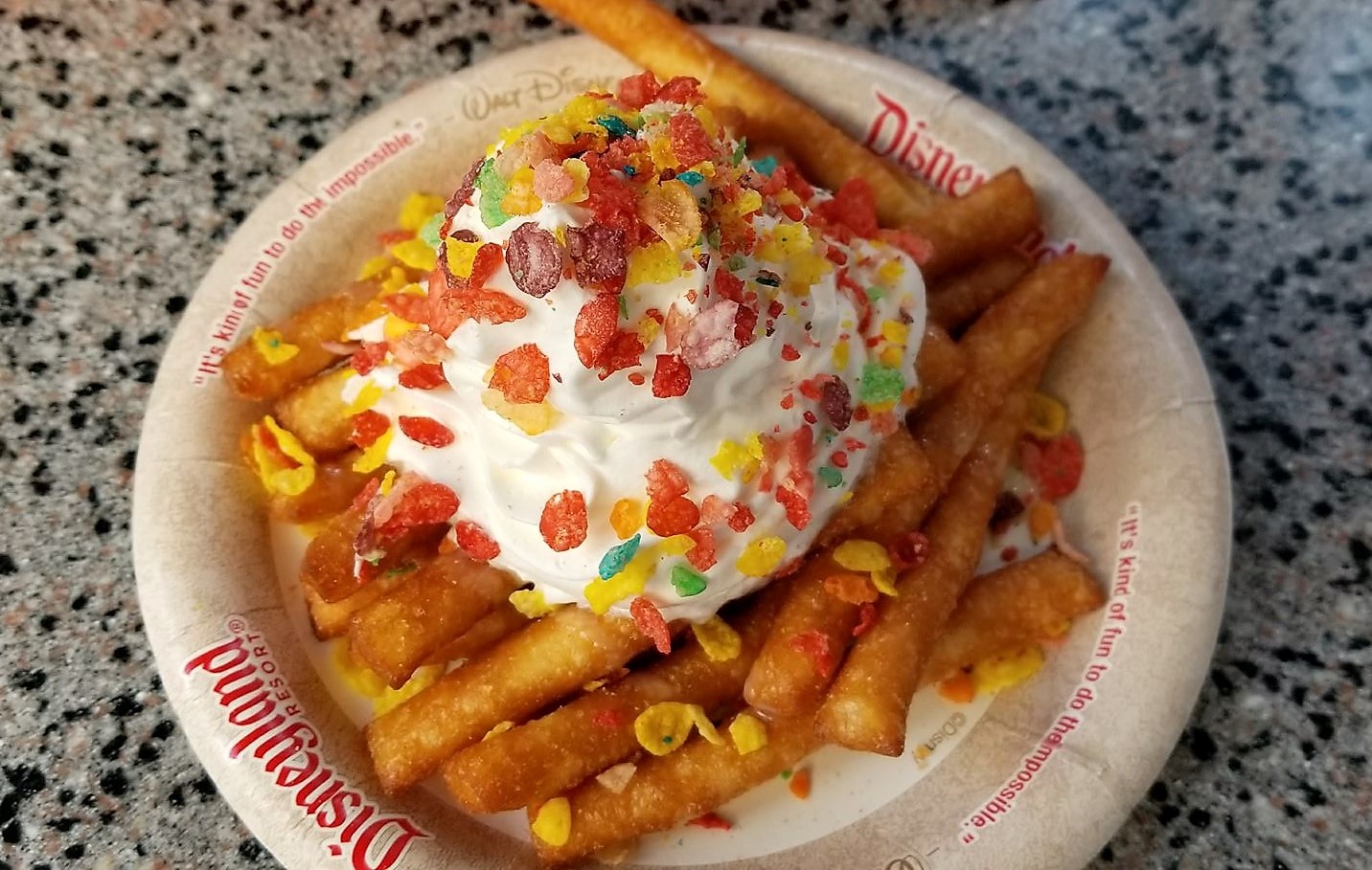 Fruity Pebbles Funnel Cake Fries Are A Must-Try During Pixar Fest ...