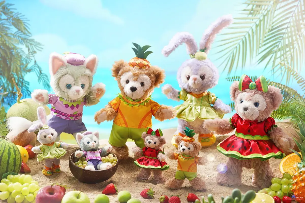 Cute Duffy and Friends Merchandise Coming to Hong Kong Disneyland ...