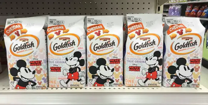 mickey mouse goldfish snacks