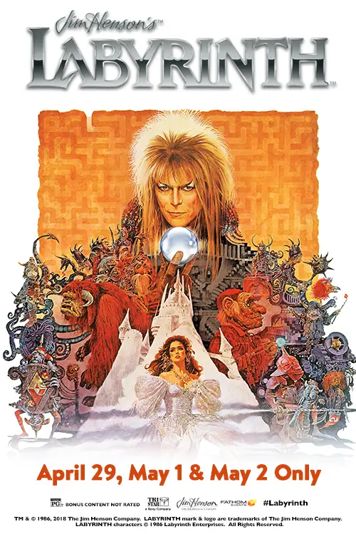 Jim Henson’s 'Labyrinth' Returns To Cinemas For A Nationwide Fan ...