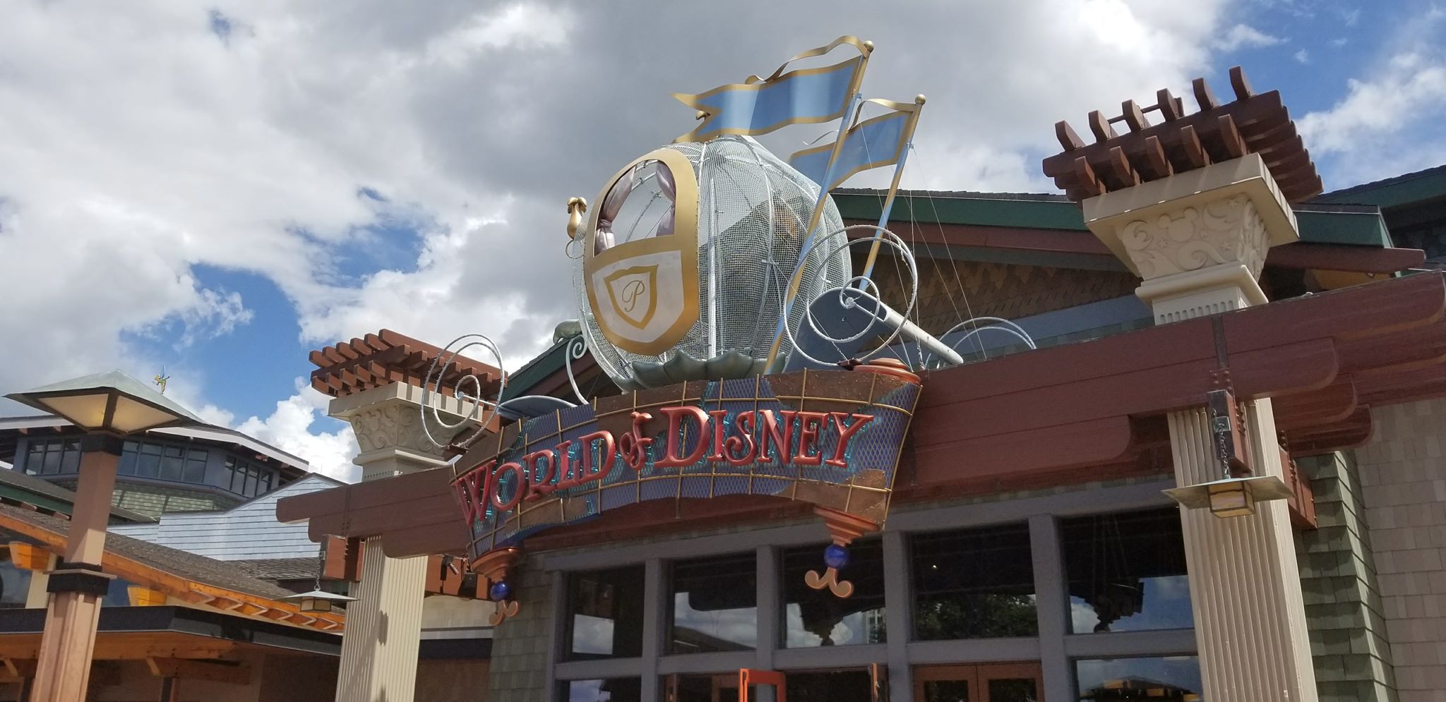 Iconic Entrances at World of Disney Store in Disney Springs