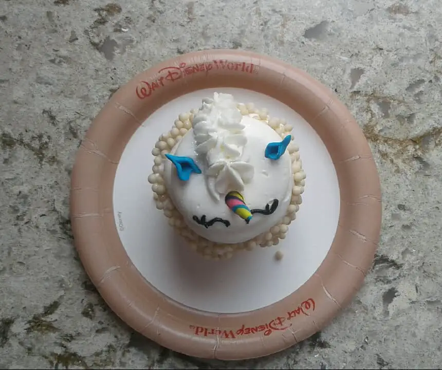You’ll Be Over the Rainbow With This Unicorn Cupcake at the Magic Kingdom