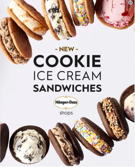 Häagen-Dazs at Disney Springs Introduces Two New Ice Cream Sandwiches