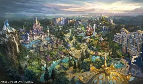 Frozen, Tangled, and Peter Pan-themed Lands Coming to Tokyo DisneySea Plus a New Hotel