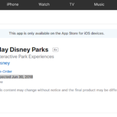 Play Disney Parks na App Store