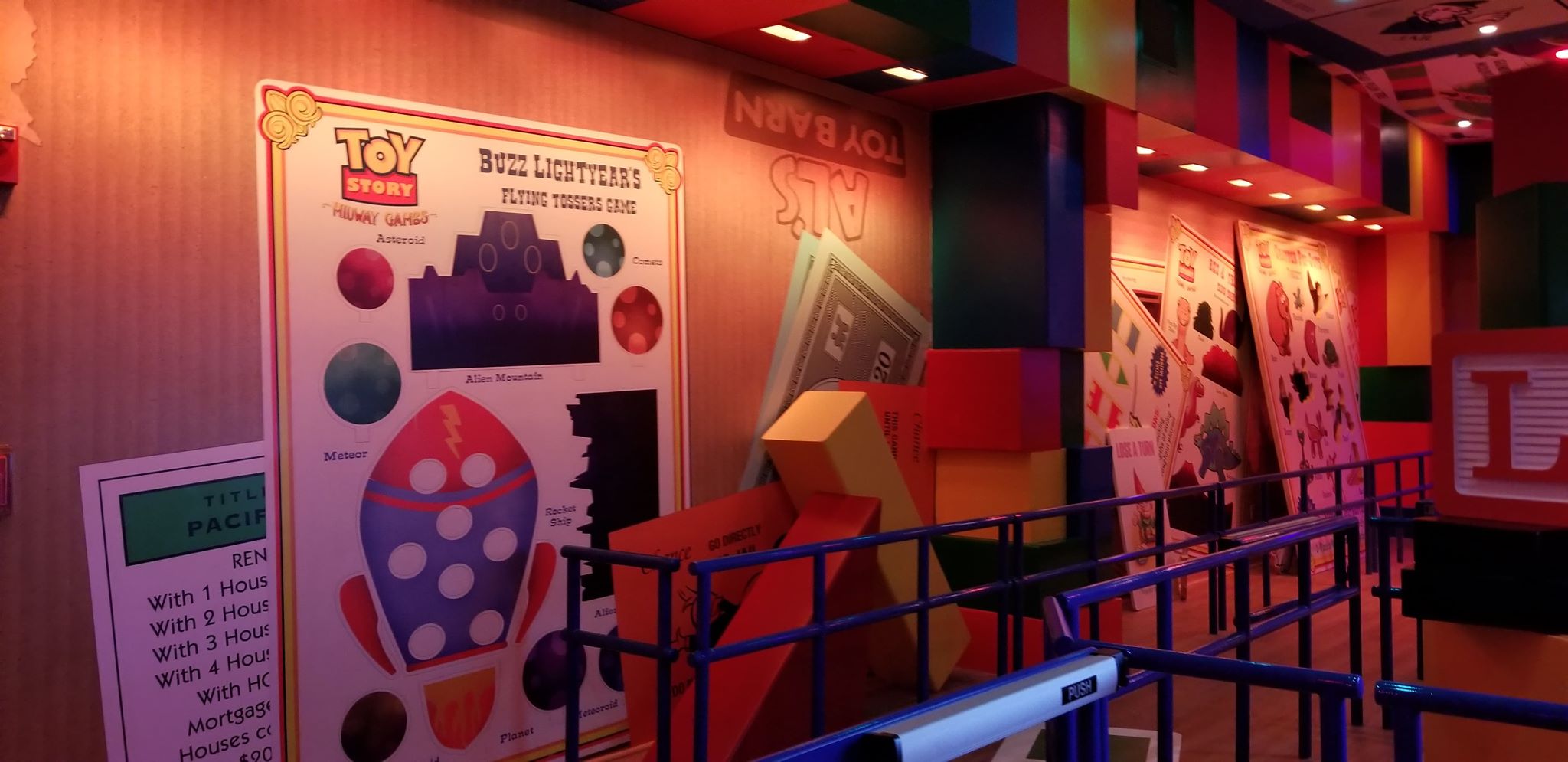 New Entrance for Toy Story Mania Ride