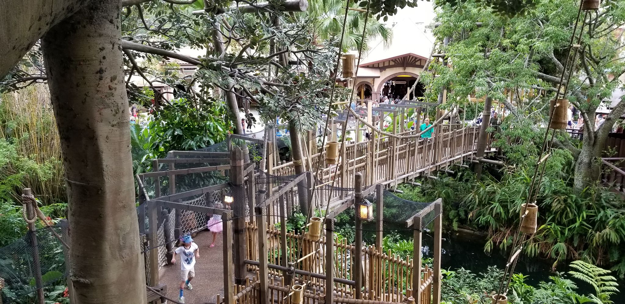 Swiss Family Treehouse Now has Safety Netting