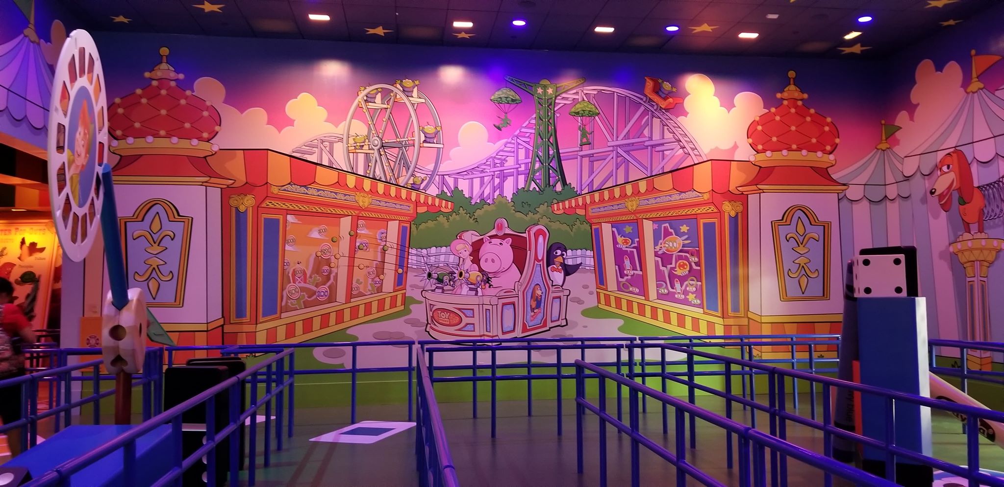 New Entrance for Toy Story Mania Ride