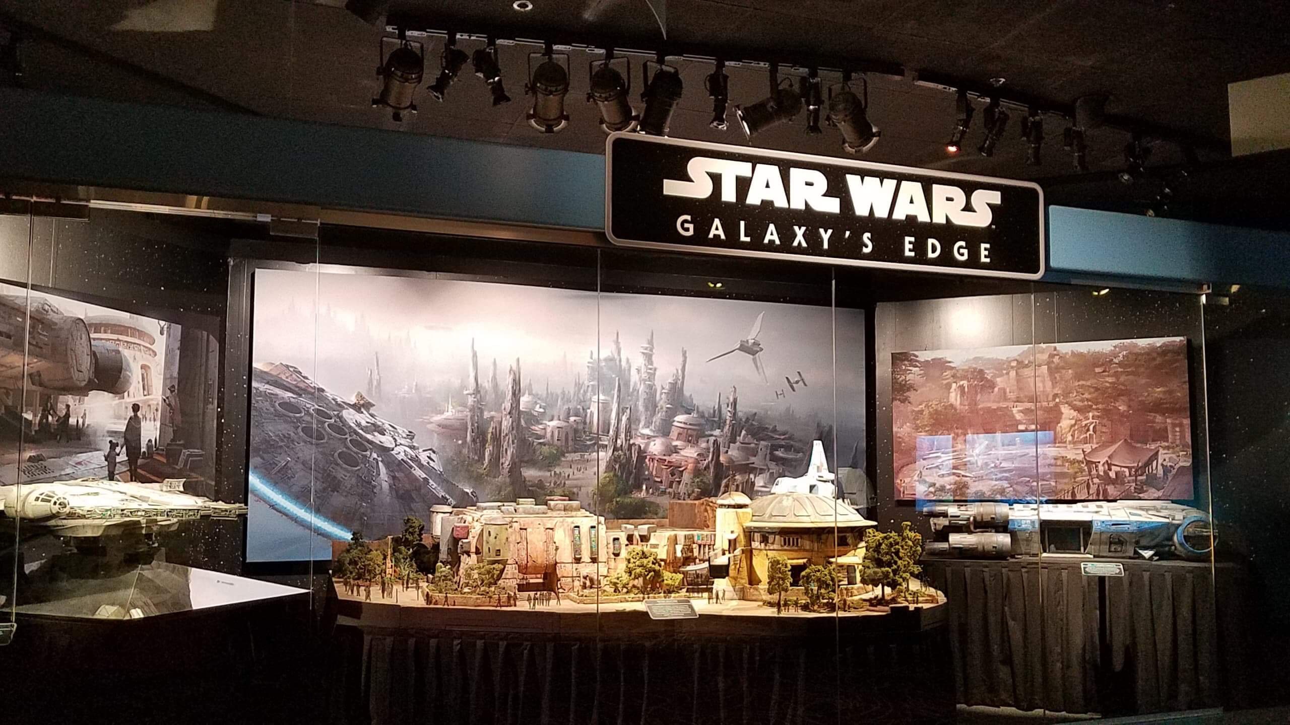 Updated Star Wars: Galaxy’s Edge Models at Hollywood Studios