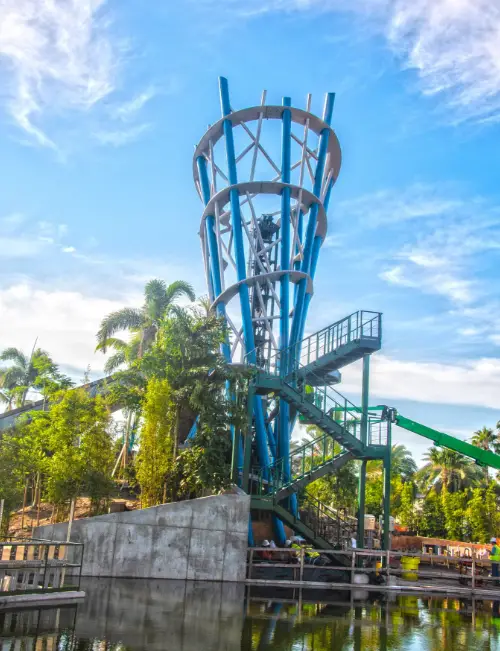 SeaWorld Orlando- World’s Tallest River Rapids Attraction Reaches New Heights