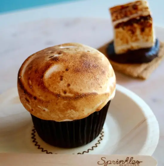 S’mores Cupcake Available at Sprinkles