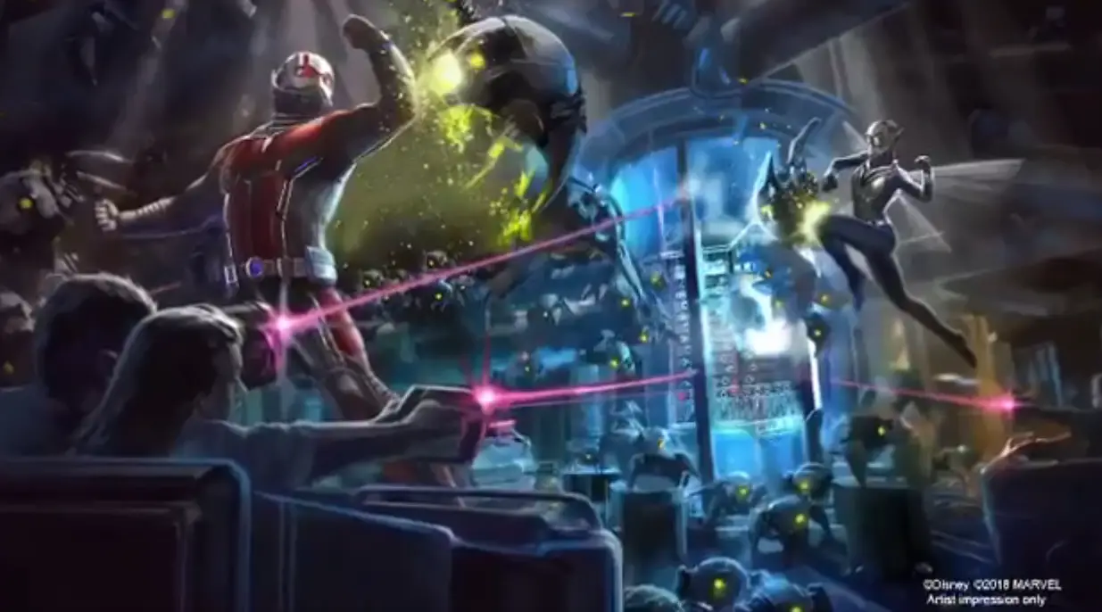 Hong Kong Disneyland Announces Name for New Ant-Man and The Wasp Attraction