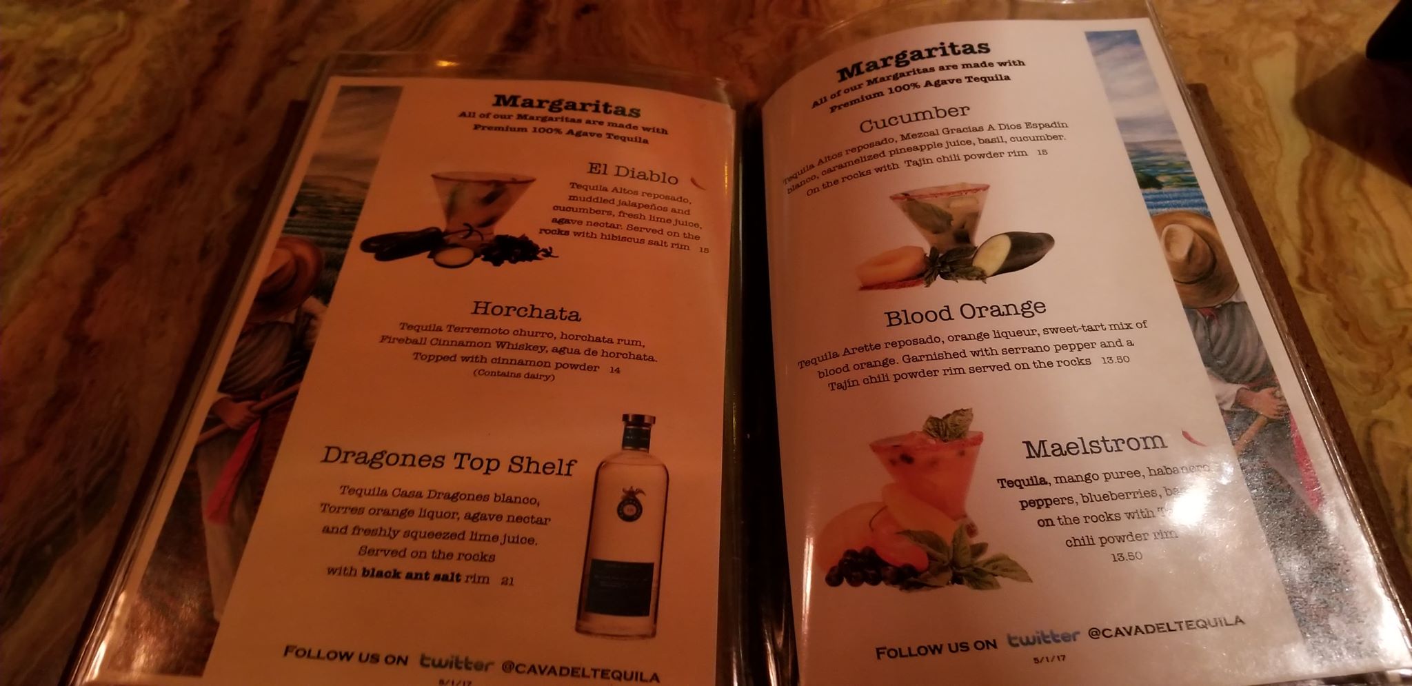 Check Out These La Cava del Tequila Menu Updates