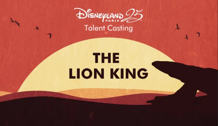 Lion King Musical Coming to Disneyland Paris