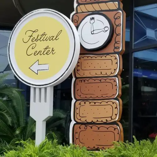 The Decorations of the 2018 Epcot Food & Wine Festival
