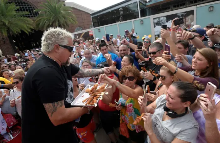 Ribbon Cutting Ceremony at Chicken Guy! with Guy Fieri