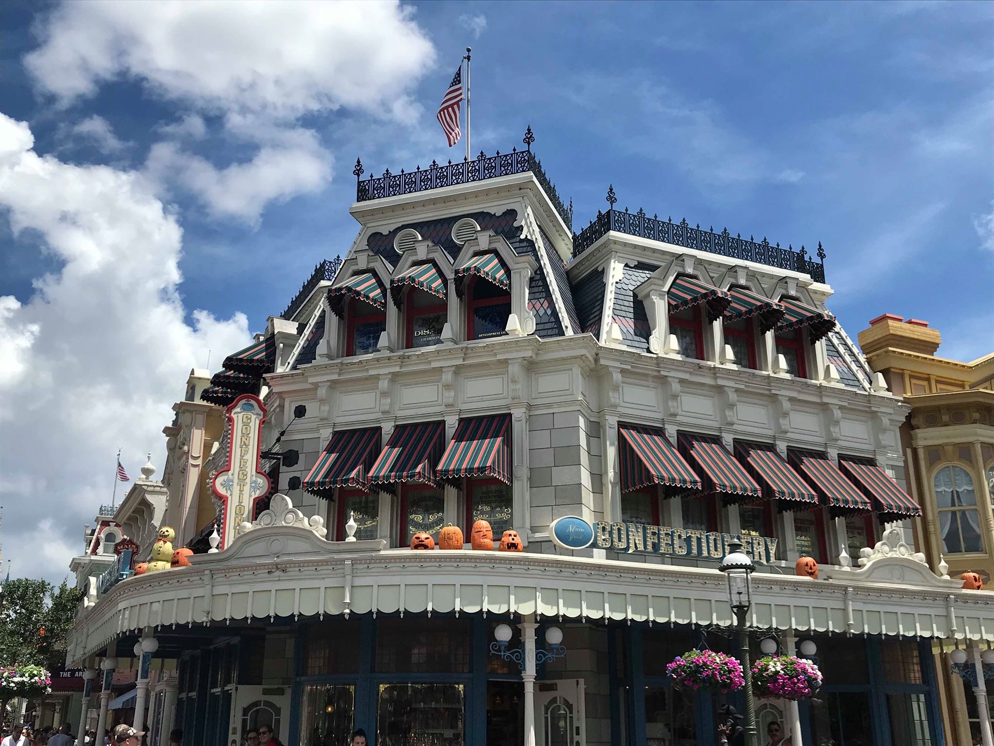 Halloween Decorations Have Started To Go Up At Magic Kingdom!