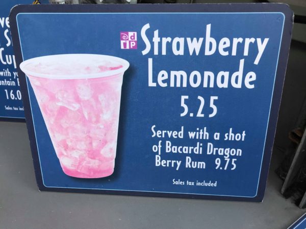 Try the New Strawberry Lemonade at Hollywood Studios