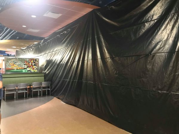 The End Zone Food Court Refurbishment Continues at Disney's All Star Sports Resort