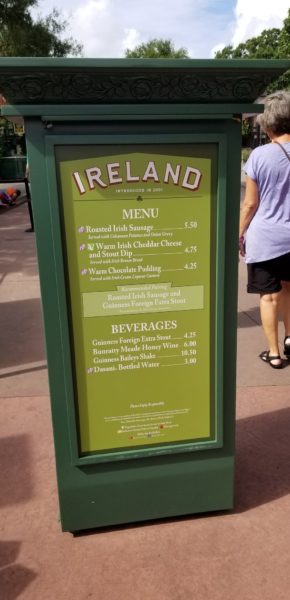 Ireland Food Booth