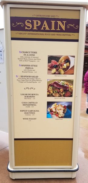 Spain Food Booth