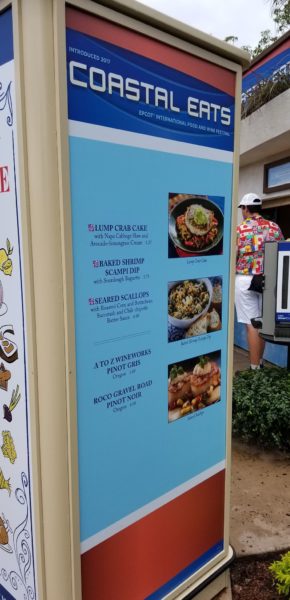 Epcot's 2018 Food and Wine Festival: Food Booths and Menus