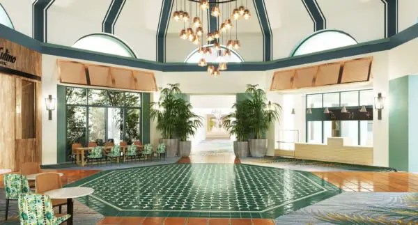 Walt Disney World Swan Resort Is Getting An Upgraded Lobby Space