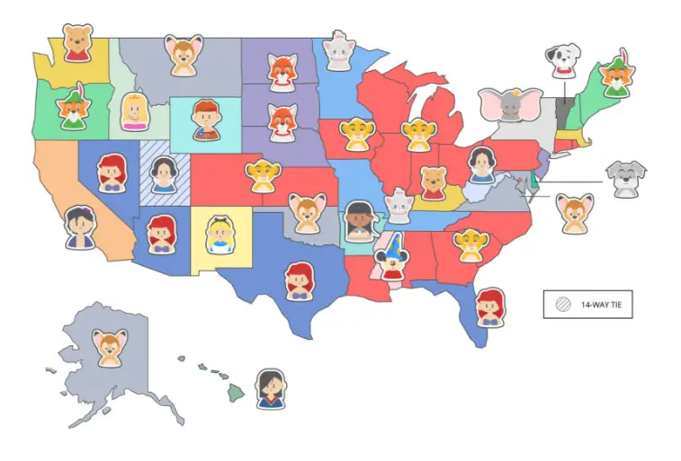 What Is Your State's Favorite Disney Movie? | Chip and Company