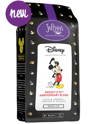 New Mickey's 90th Anniversary Blend from Joffrey's Coffee