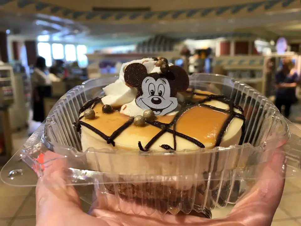 Check Out This Chocolate Caramel Cheesecake at Walt Disney World