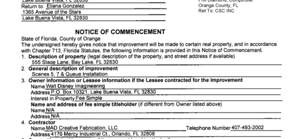 New Permit Hints at Changes to Toy Story Land