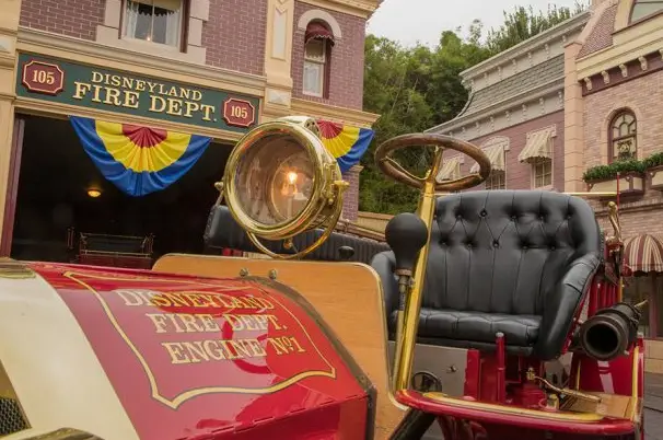 Iconic Fire Engine in Disneyland Celebrates Its 60th Anniversary