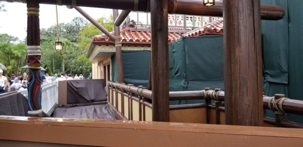 Construction Continues on the Magic Kingdom's Club 33