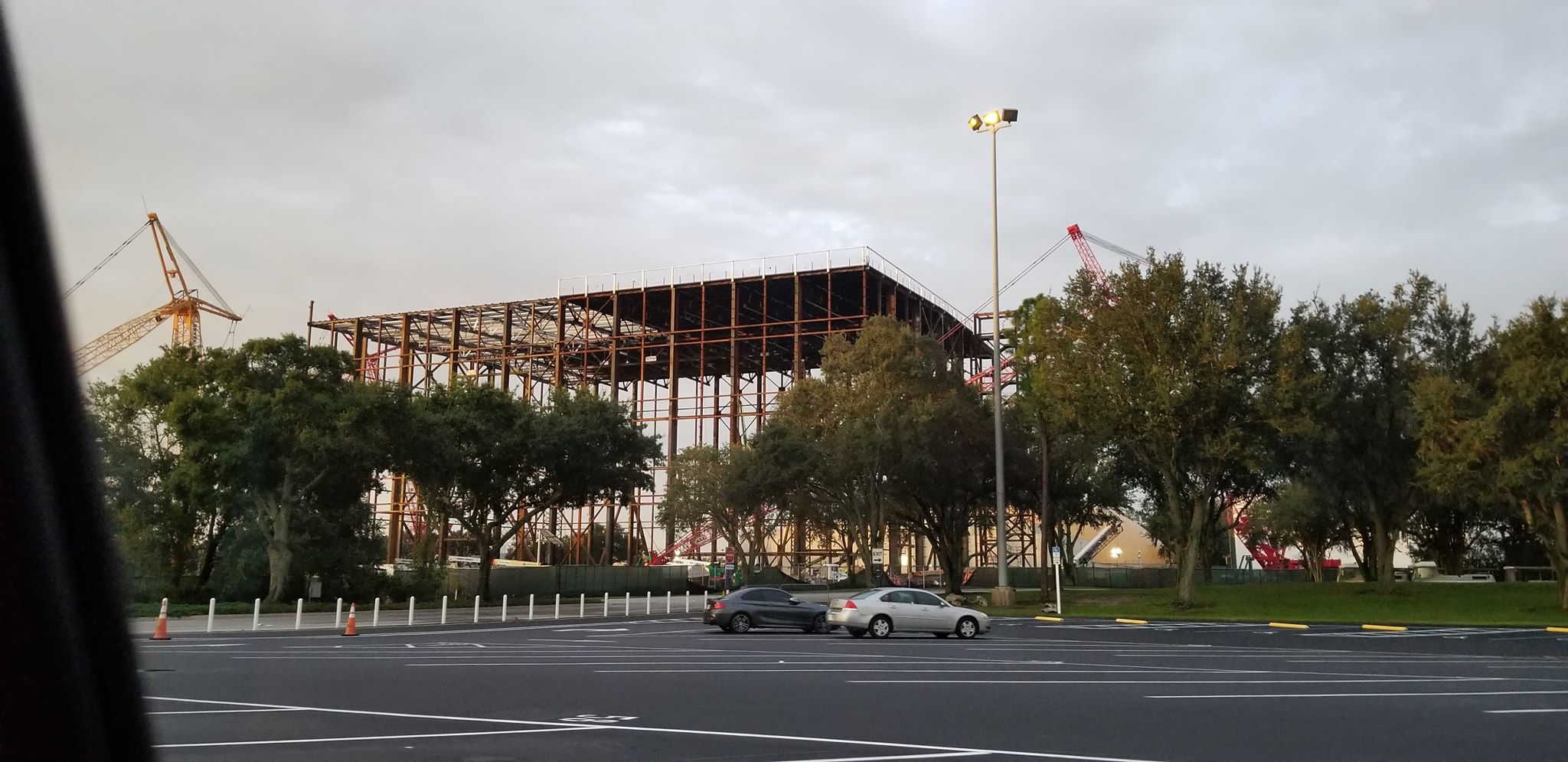 Guardians of the Galaxy Coaster Construction Update
