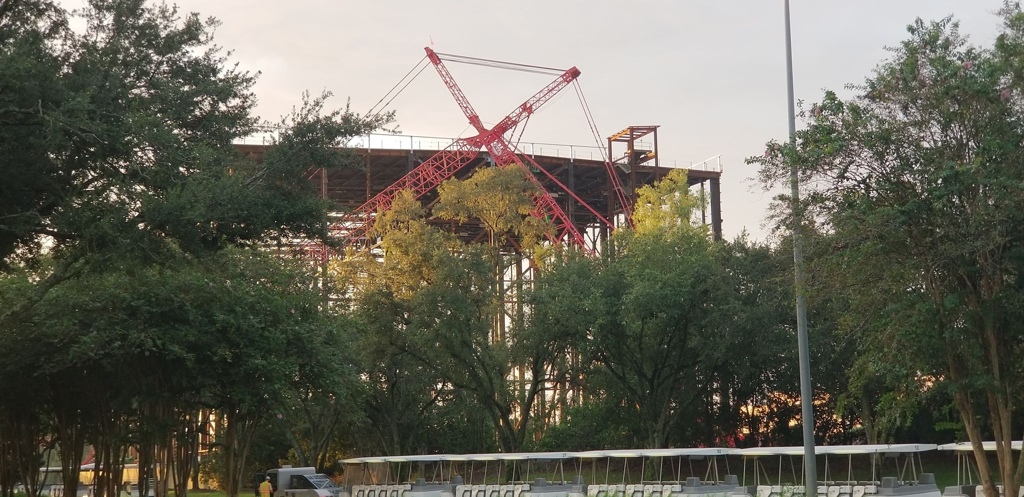 Guardians of the Galaxy Coaster Construction Update