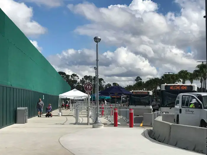 Construction Update in Photos: Hollywood Studios Bus Depot