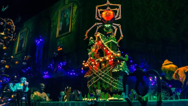 First Look at the 2018 Haunted Mansion Holiday Gingerbread House
