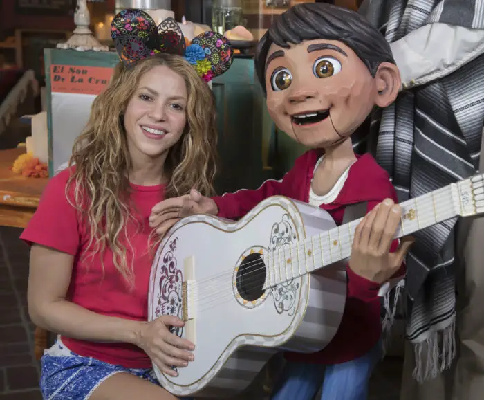Shakira Meets Miguel of Disney•Pixar's "Coco"