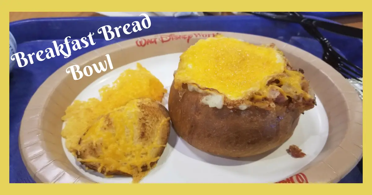 Wake Up At Pop Century With A Delicious Breakfast Bread Bowl